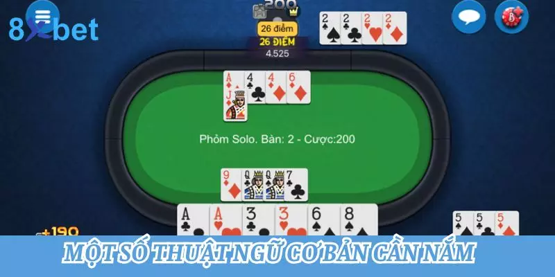 Bài Phỏm - Hướng Dẫn Cách Chơi Chuẩn Chỉnh Cho Newbie Một số thuật ngữ cơ bản cần nắm trong bài phỏm